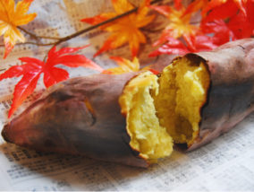 焼き芋　間食